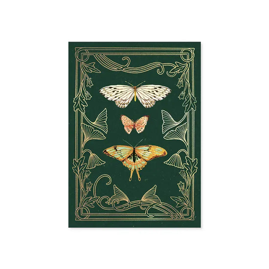 card - 3d pop-up - flutter butterflies & moths by uwp luxe