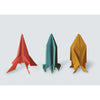 kit - origami flying paper rockets - fold your own by pikkii usa