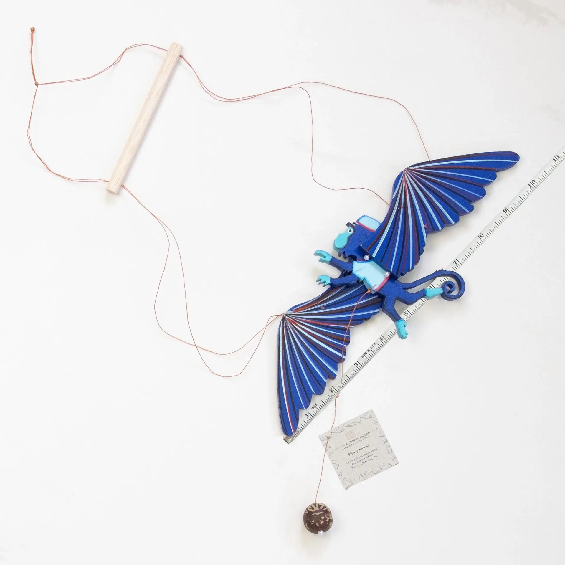 mobile - flying monkey by tulia's artisan gallery