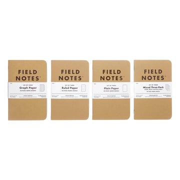 memo book - kraft field notes - 3-pack by field notes