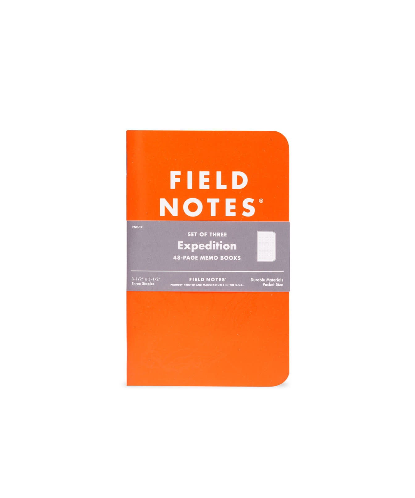notebook - expedition waterproof - 3-pack by field notes