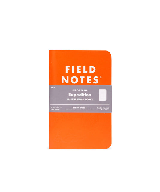 notebook - expedition waterproof - 3-pack by field notes