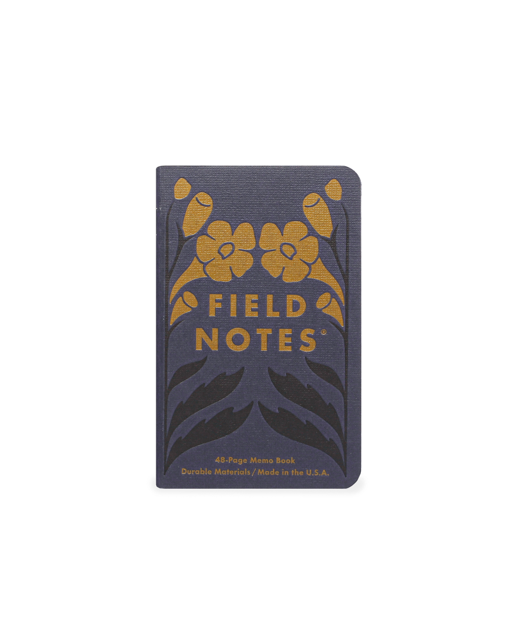 memo book - fall flowers ruled - 3-pack by field notes