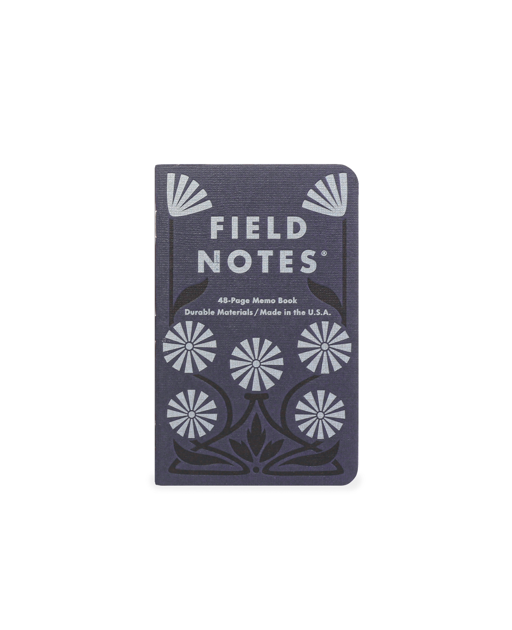 memo book - fall flowers ruled - 3-pack by field notes