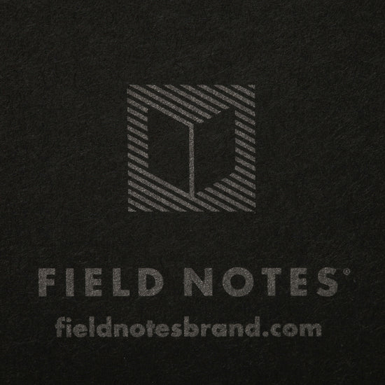 memo book - pitch black - dot graph - 3-pack by field notes