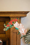 garland - recycled cotton paper - winter foliage by east end press