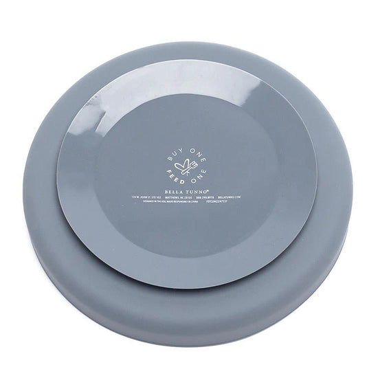 baby silicone suction plate - clean plate club by bella tunno