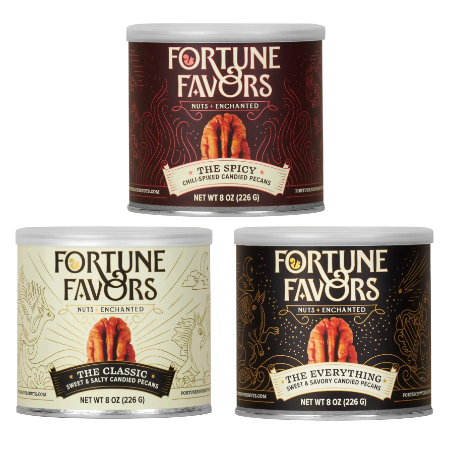 snack - candied pecans by fortune favors