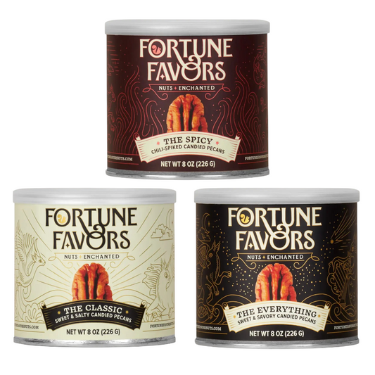 snack - candied pecans by fortune favors