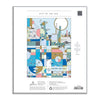 puzzle - frank lloyd wright - city by the sea - 1000 piece foil by chronicle books