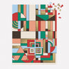 puzzle - frank lloyd wright - december gifts - 1000 piece foil by chronicle books