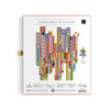 puzzle - 750-piece shaped foil - frank lloyd wright saguaro cactus & forms by chronicle books