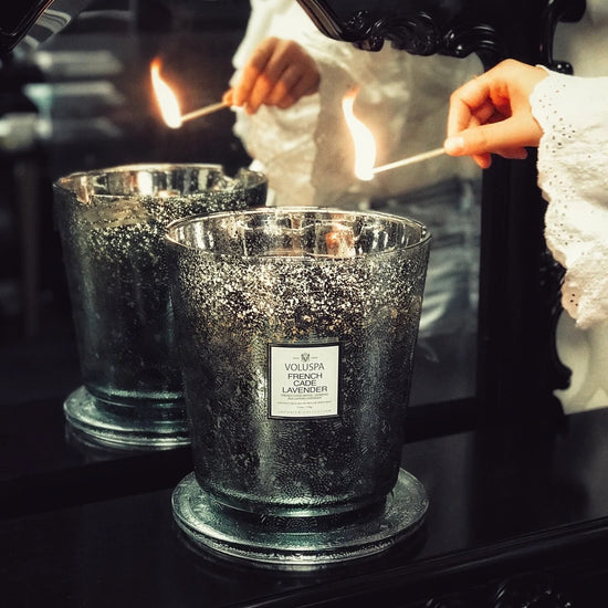 candle - japonica - french cade lavender by voluspa