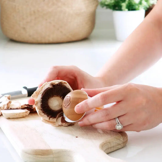 tool - mushroom brush - fun guy by full circle home