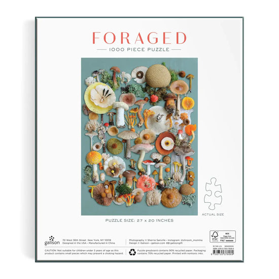 puzzle - 1000-piece - foraged by chronicle books