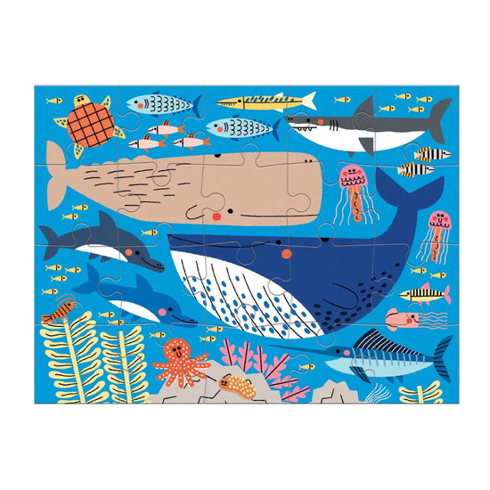 puzzle set - level up! - oceans of the world by chronicle books