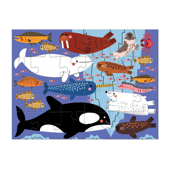 puzzle set - level up! - oceans of the world by chronicle books