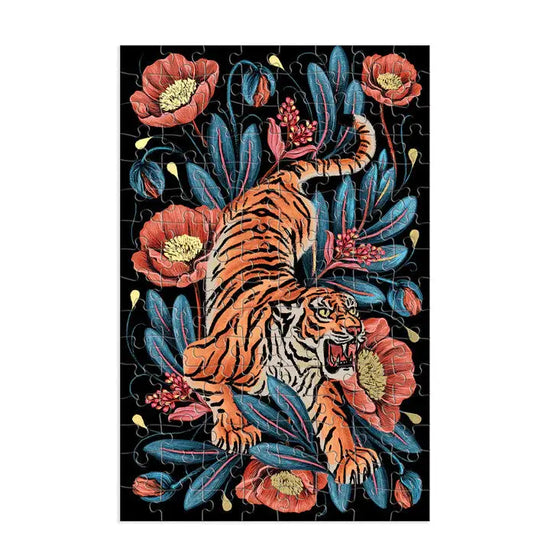 puzzle - 128-piece matchbox - courageous by chronicle books