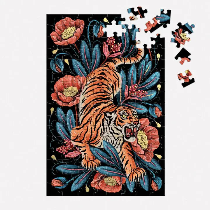 puzzle - 128-piece matchbox - courageous by chronicle books