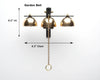 garden bell - brass by bevin bells
