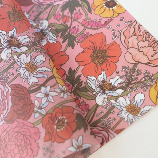 tissue paper - garden flora - 10 sheets by botanica paper co.