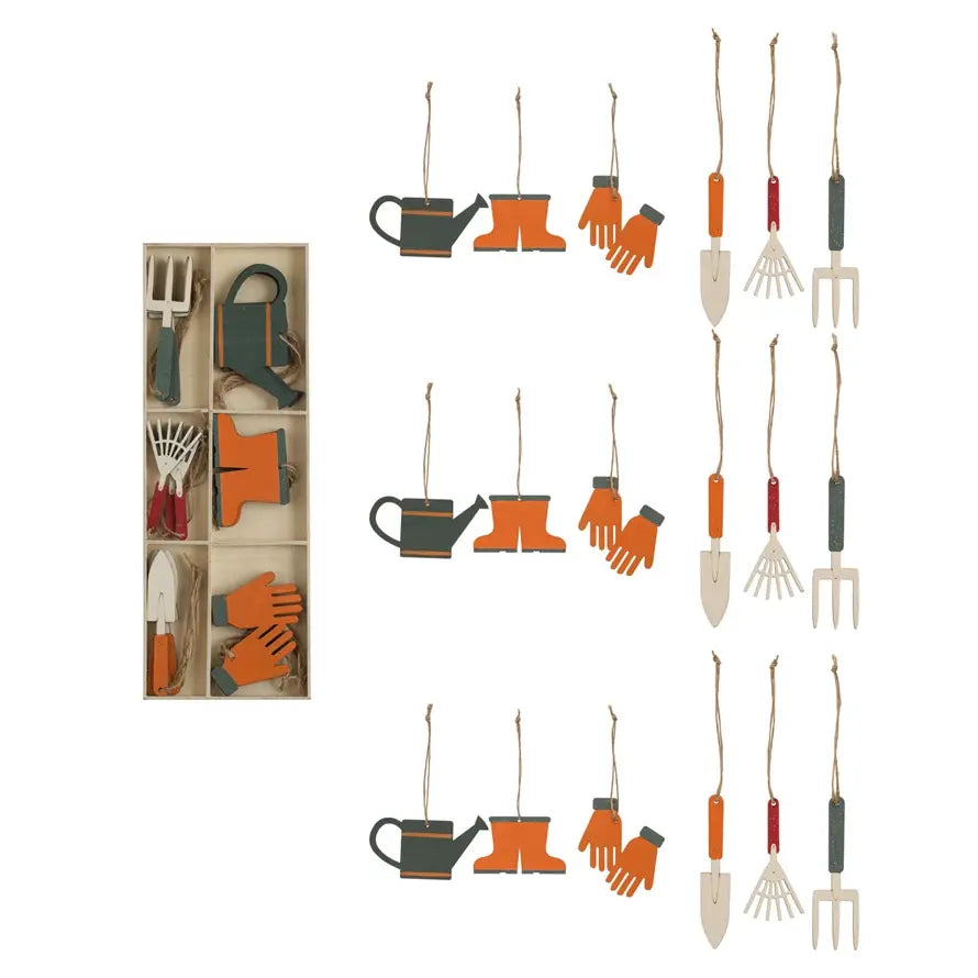 ornament - garden tool by creative co-op