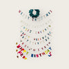 garland - merry christmas - rounded letters + stitching by giftsland