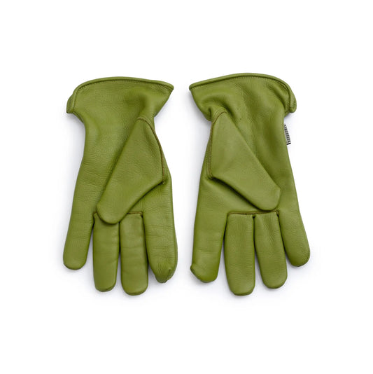 gloves - classic work leather - olive by barebones