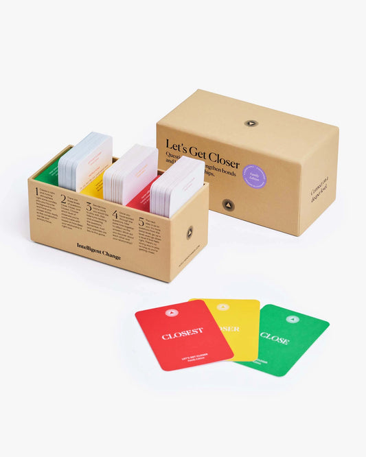 card game - get closer family edition by intelligent change