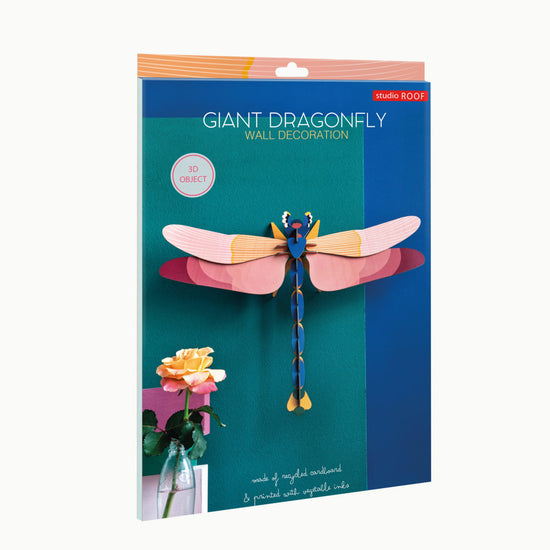 3d insect puzzle - large dragonfly by studio roof