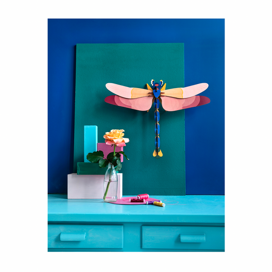 3d insect puzzle - large dragonfly by studio roof