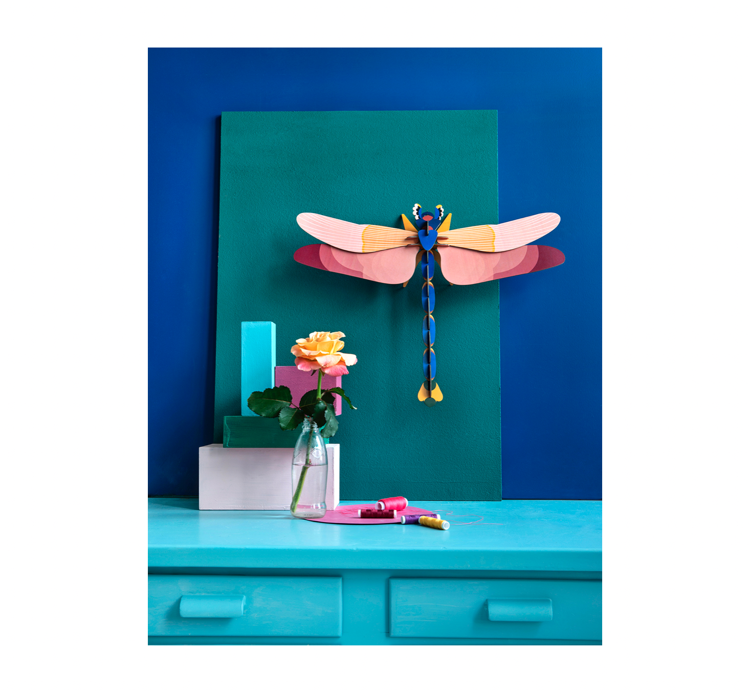 3d insect puzzle - large dragonfly by studio roof