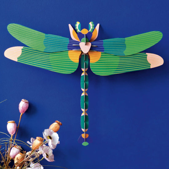 3d insect puzzle - large dragonfly by studio roof