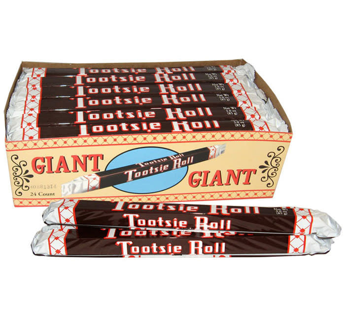 candy - tootsie roll - king size by redstone foods inc
