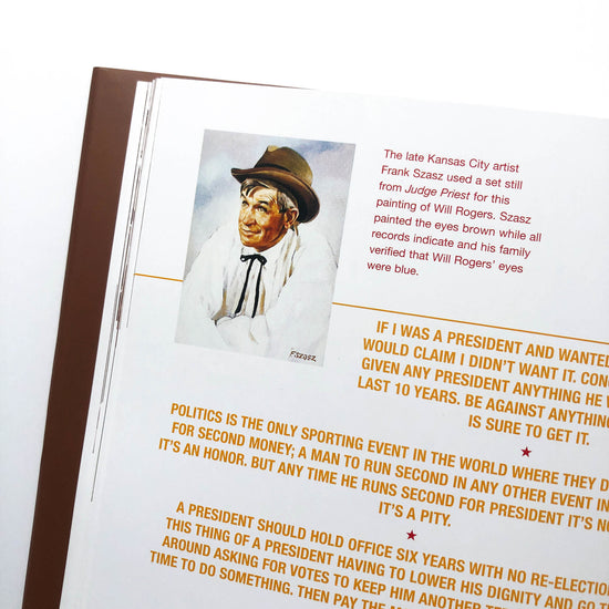 book - the quotable will rogers by gibbs smith