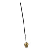 incense holder - sphere - matte brass by skeem
