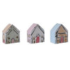 gift box set - recycled paper house shape (small) by creative co-op