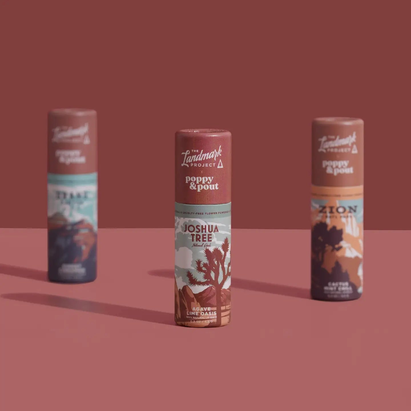 lip balm trio - landmark project by poppy & pout