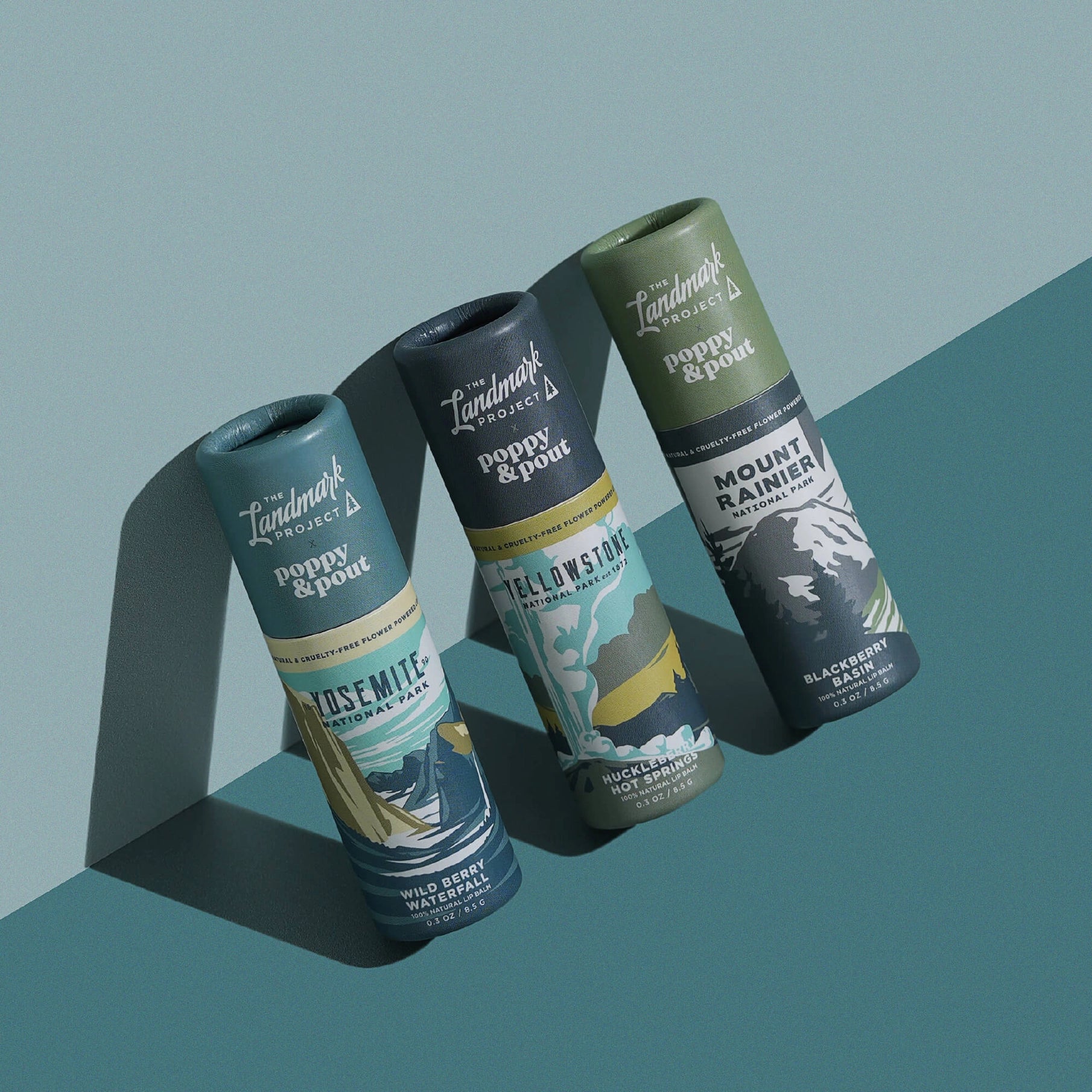 lip balm trio - landmark project by poppy & pout