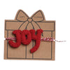 gift topper - felt holiday (4 phrases) by creative co-op