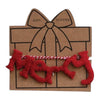 gift topper - felt holiday (4 phrases) by creative co-op