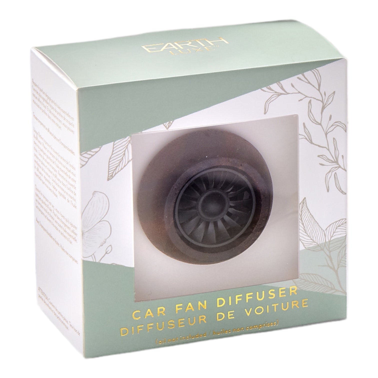 car fan diffuser - wood grain by giftcraft