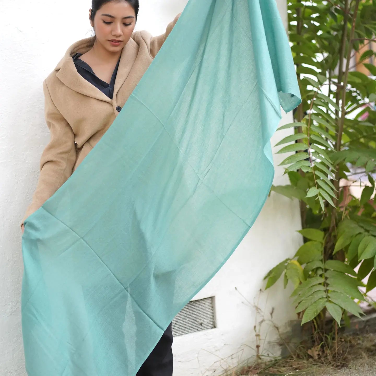 gigi scarf + wrap - cashmere by dolma