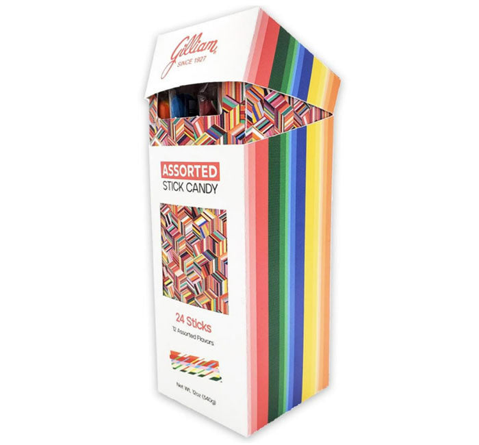 candy - gilliam hard stick - 24-pk asstd by redstone foods inc
