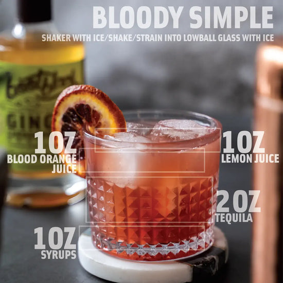 cocktail syrup by bootblack brand