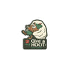 sticker - vinyl - give a hoot, don't pollute - woodsy owl by the landmark project