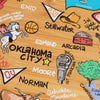 Board | Serving+Cutting | Oklahoma Map (Fish Kiss)