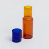 carafe + drinking glass - duo tone by block design