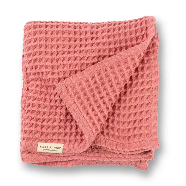 baby blanket - waffle by bella tunno