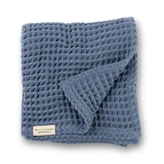 baby blanket - waffle by bella tunno